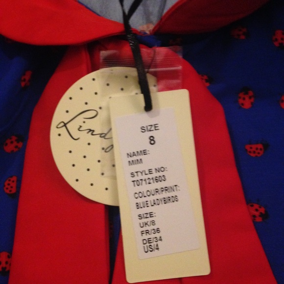 🐒NEW Lindy Bop Ladybug Top🐒 - Picture 2 of 4